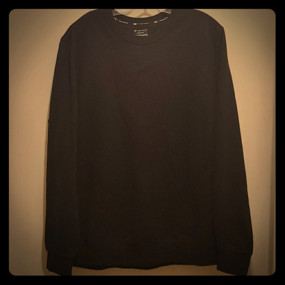 Mens TEK GEAR XL black sweatshirt